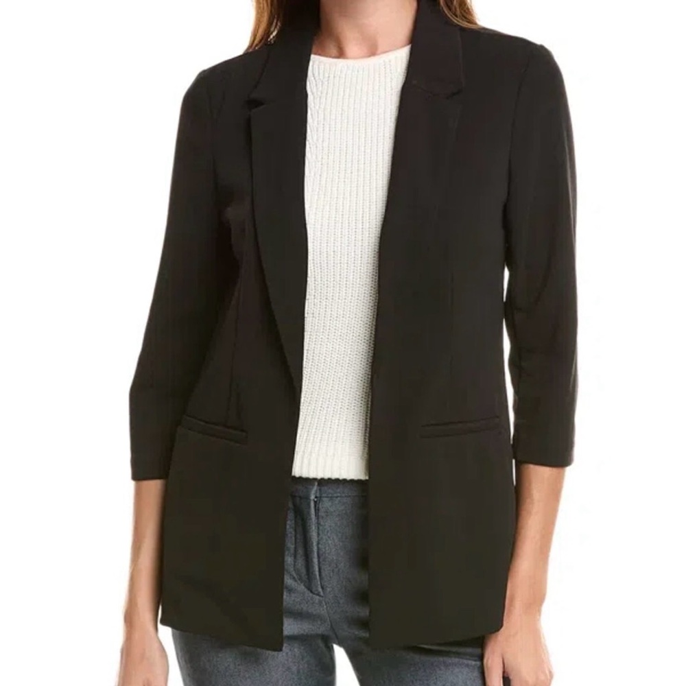 Nanette Nanette Lepore Black Blazer, open front blazer Size‎ S